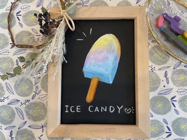 はじめてさんもできる！季節のチョークアート教室【10:00～】
