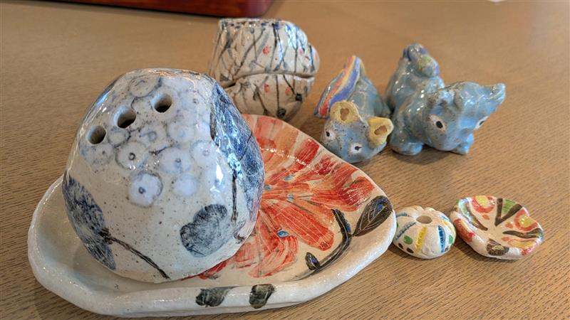 やさしい陶芸教室　～お香立てや干支飾りを作ろう～