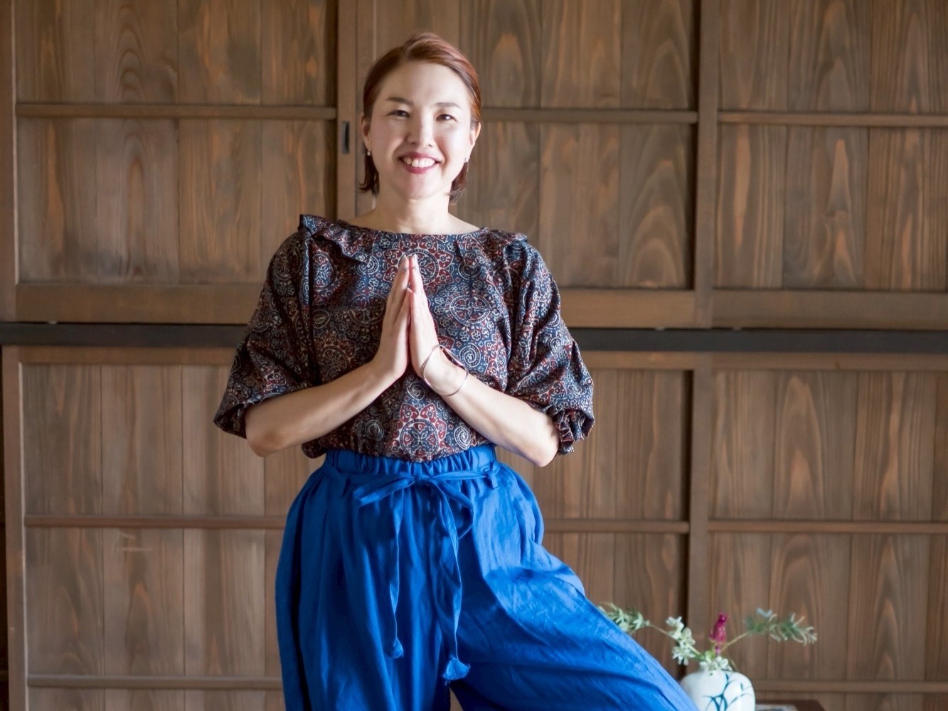 冬のほっこりヨガ