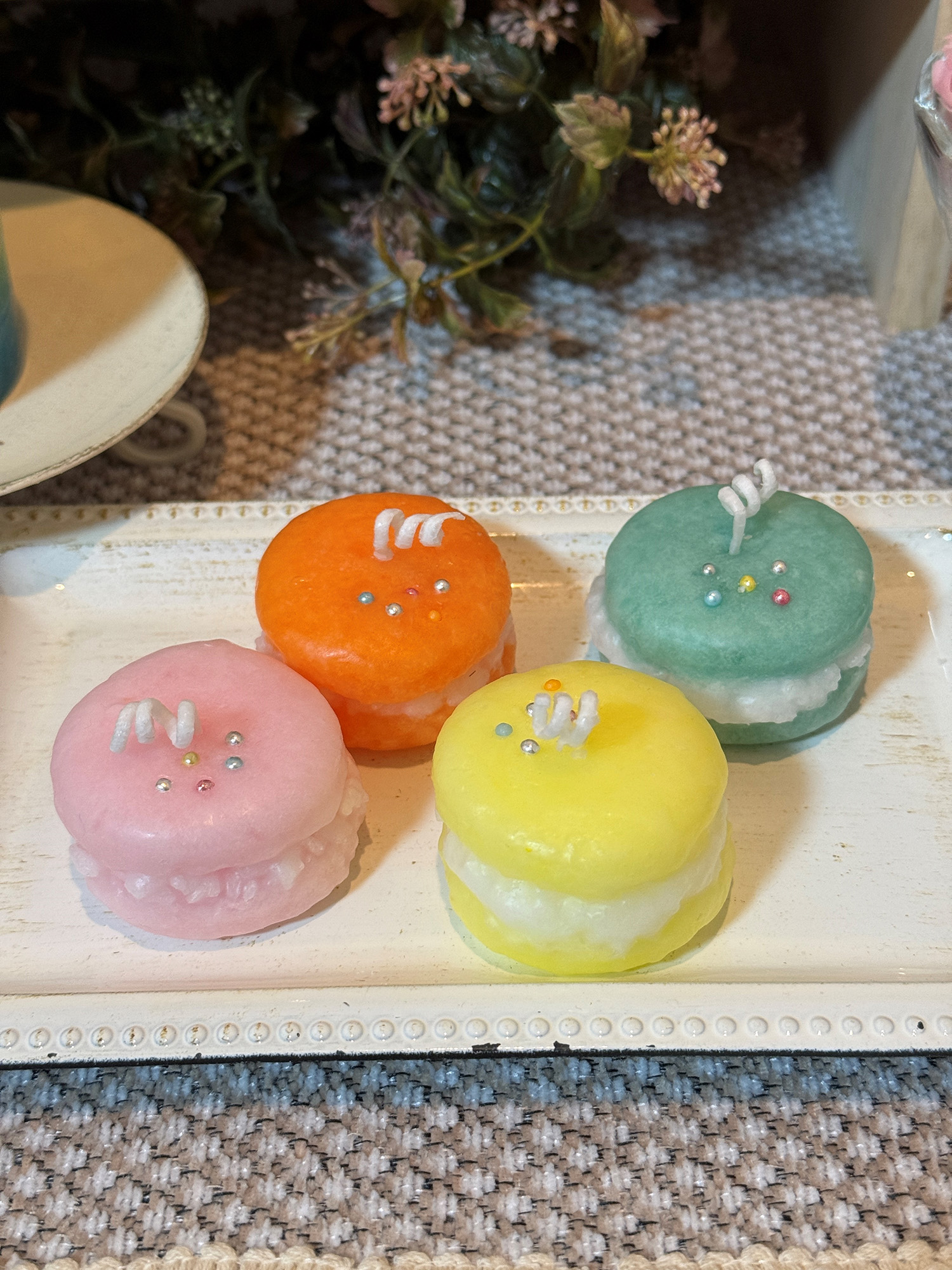 ボタニカルキャンドル入門　～マカロンキャンドルを作ろう～【13：00～】