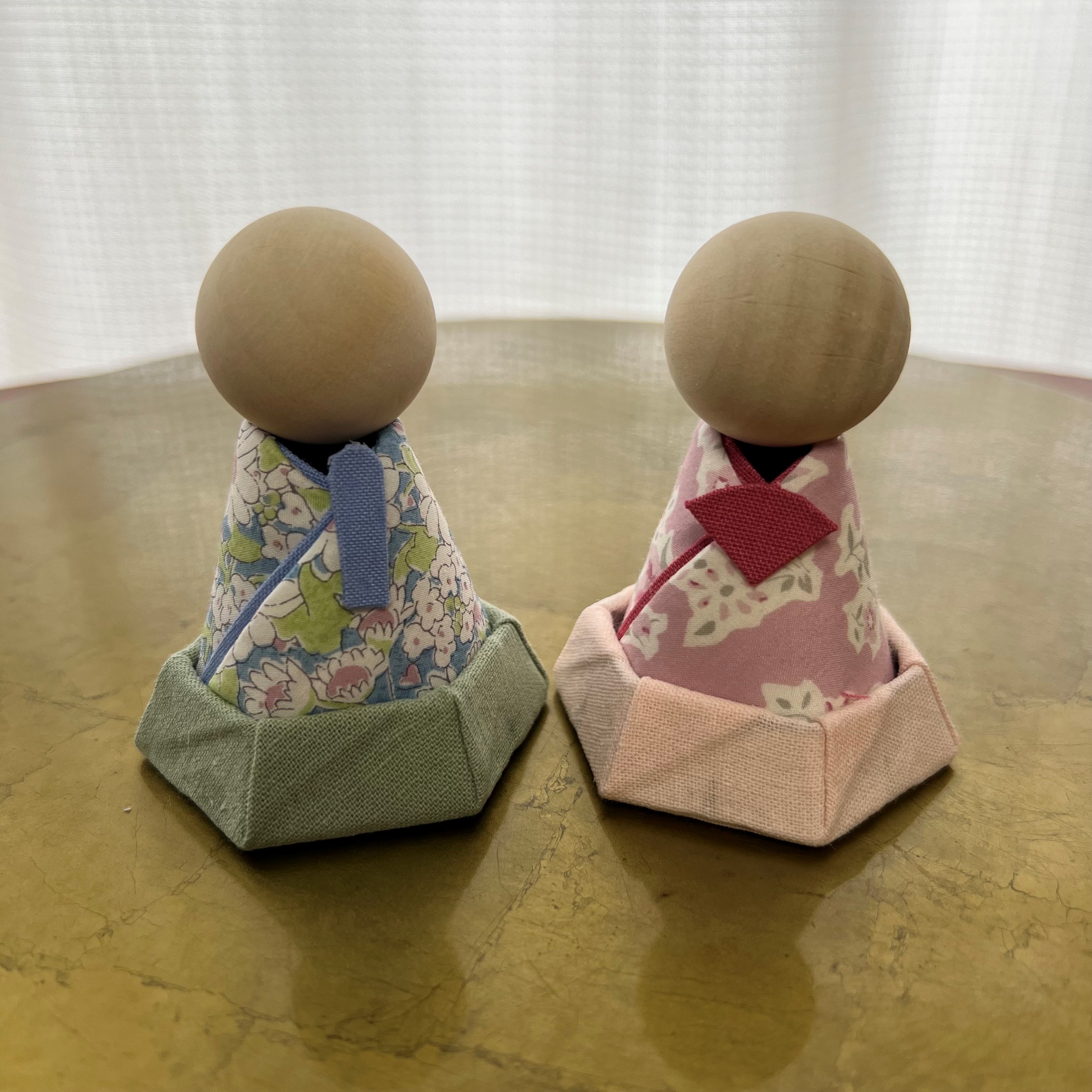 はじめてのカルトナージュ～厚紙でひな人形を作ろう！～