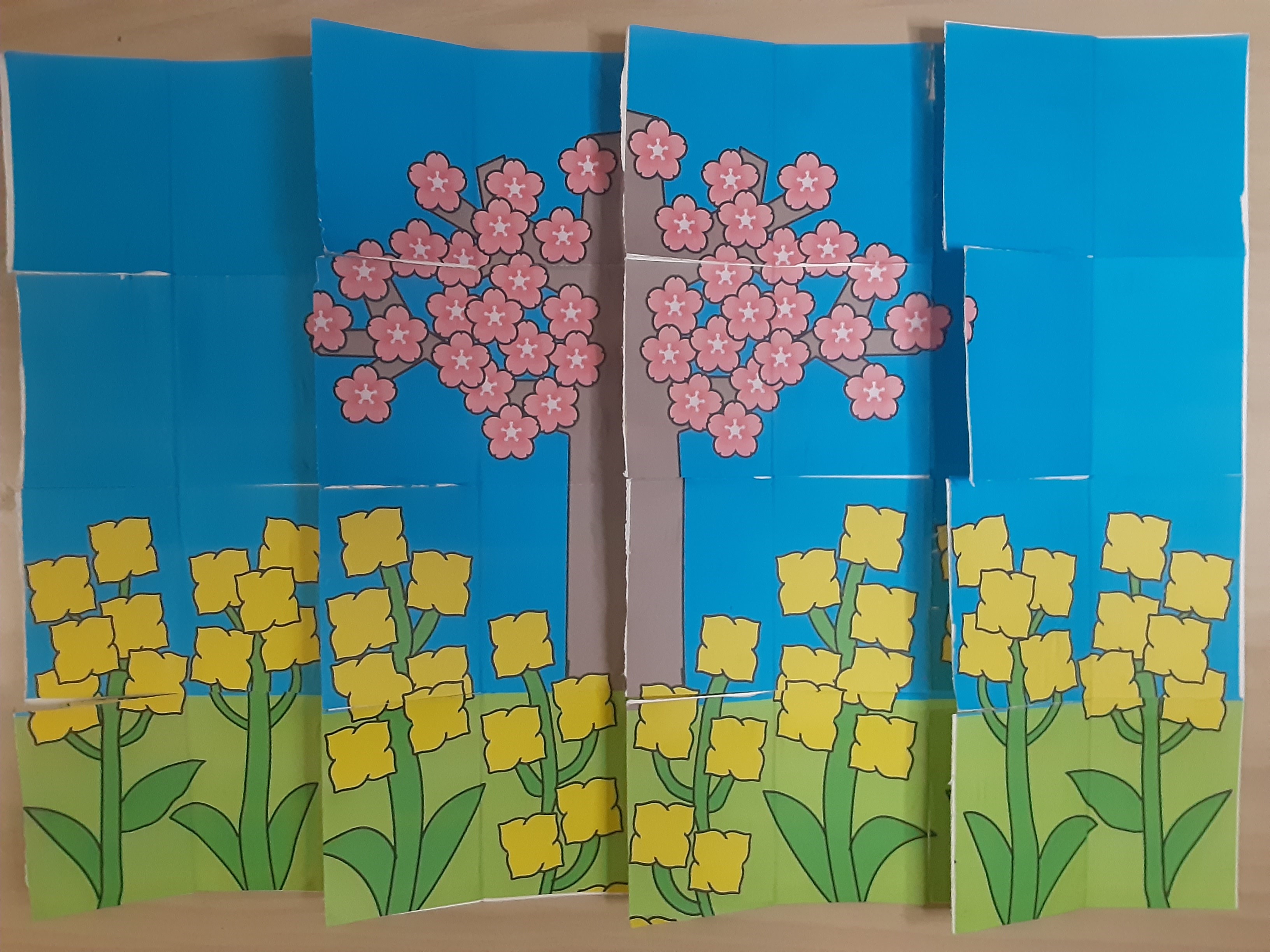 ペープーのスケッチブックシアターにおえかきしよう！作品名：ちょうちょ