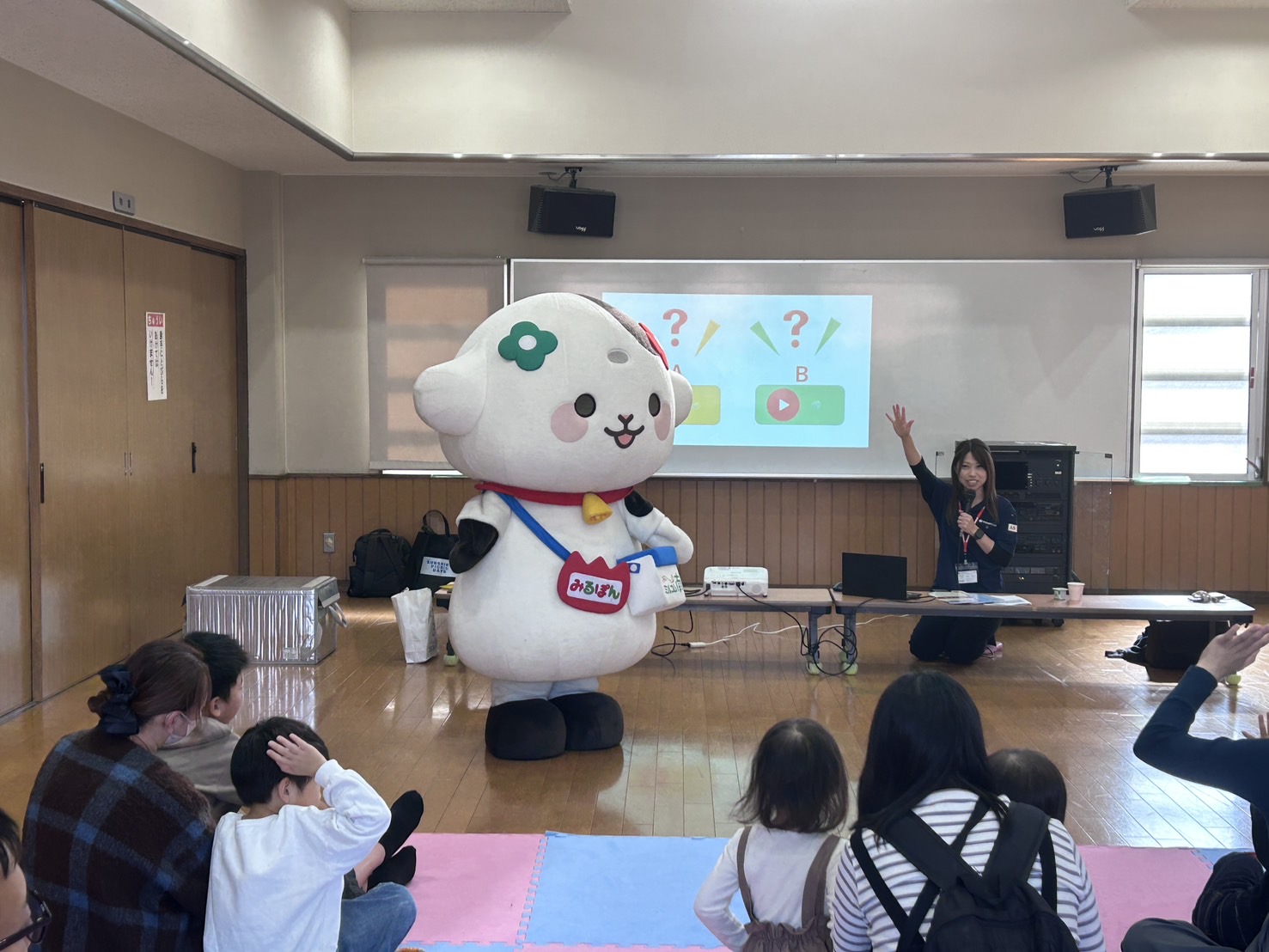 みるぽんと学ぶ食育イベント　～乳の大切さ～